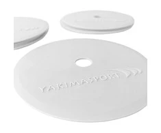 Yakimasport Yakima Sport lauko žymeklių komplektas plokščias 10 vnt baltas 100556