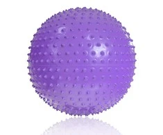Kamuolys gimnastyczna su masażem Profit 55cm violetinė DK2104
