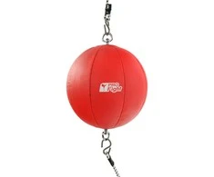 Bokso kamuolys Profight 903 PVC su raudona guma