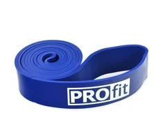 Pasipriešinimo guma Profit Power Band, mėlyna, 208x0,45x6,4 cm SL2607