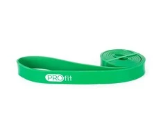Pasipriešinimo guma Profit Power Band, žalia, 208x0,45x2,9 cm SL2607