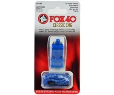 Fox40 Švilpukas Fox 40 CMG Safety Classic mėlyna + virvutė 9603-0508