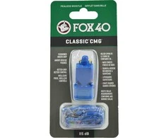 Fox40 Švilpukas Fox 40 CMG Safety Classic mėlyna + virvutė 9603-0508