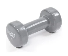 Vinilo hantelis Profit 3kg Pilka DK 4102
