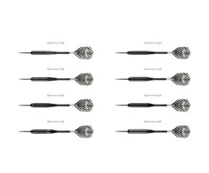 Harrows Darts Juodas ARROW 5277 3x20gK