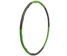 Schildkrot Hula- Hop su tuščiaisiais bandiniais 960035 100cm žalia