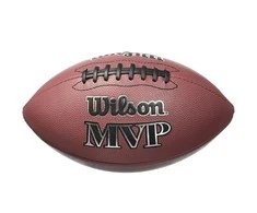 Amerikietiško futbolo kamuolys MVP Official Wilson jaunimui rudas