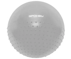 Gimnastikos kamuolys Spokey Half Fit 55 cm, pilkas