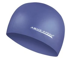 Plaukimo kepuraitė Aqua-Speed Mega tamsiai mėlyna 10 100