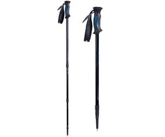 Trekingo lazdos Viking Kalio juodos 65-135 cm