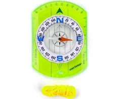 Kompasas METEOR 71009 Su Liniuote ir Baltu Skrituliu