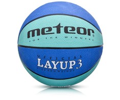 Krepšinio Kamuolys Meteor Layup 3 Mėlyna