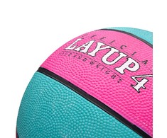 Krepšinio Kamuolys Meteor LAYUP #4 Rožinė/Mėlyna