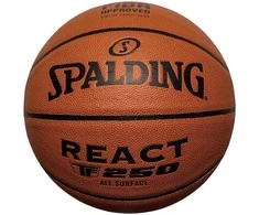 Krepšinio kamuolys Spalding React TF-250, dydis 7