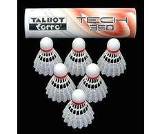 TALBOT Torro Tech 350 Vidutinio badmintono šaudyklės, 6 vnt