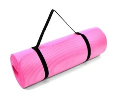 Kilimėlis PROFIT FITNESS PRO NBR 180x60x1,5 cm, rožinis
