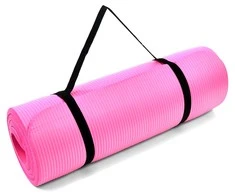 Kilimėlis PROFIT FITNESS PRO NBR 180x60x1,5 cm, rožinis