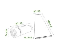 Turistinis kilimėlis Drifter Spokey 180x50x0.7cm