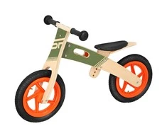 Balansinis dviratukas Woo Ride Duo Spokey maks.40kg medinis