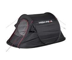 Palapinė High Peak Vision 2, 10280, juoda