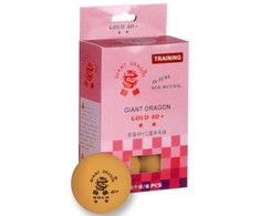 Stalo teniso kamuoliukai SMJ Gold Star, 6vnt., oranžiniai