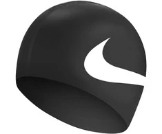 Nike Os Big Swoosh plaukimo kepuraitė juoda NESS8163-001