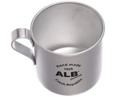 Aliuminio Puodelis ALB, 400 ml