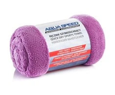 Rankšluostis Aqua-Speed Ręcznik su mikrofibry DRY CORAL ciemnoróżowy