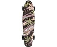 Riedlentė Meteor Multikolor Flowers juoda-žalia 22606