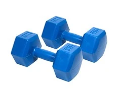 Enero Svarmenų rinkinys Eb Fit, 2x4kg, pilkas
