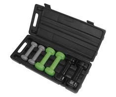 Schildkrot dumbbells Z0715 vinil 6 x skirtingi apkrovos tipai