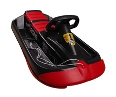 Rogutės Hamax Sno Racing juoda-raudona 505524