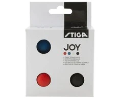 Rinkinys Plieniniai teniso kamuoliukai Stiga Joy 4vnt. sumaišyti