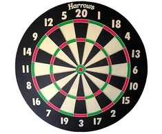 Harrows Darts taikinys BRISTOW'S FAMILY su strėl.