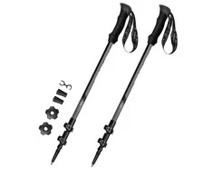 Trekingo lazdos Spokey Zion 929460, pilka/juoda
