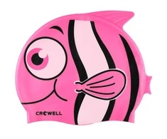 Maudymosi Kepurės Silikonas Vaikams Crowell Nemo Jr Rožinė