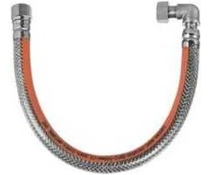1/2 colio PVC dujų žarna su alkūne (GW-26-100)