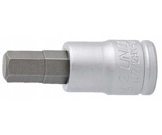UNIOR šešiakampė galvutė 1/4" 3