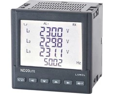 ND20LITE22100M1 1 ir 3 fazių tinklo parametrų matuoklis