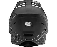 100% Kask full face 100% STATUS DH/BMX šalmas Carby sidabrinis roz. XL (61-62 cm)