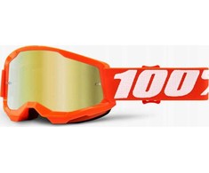 Orange Oranžinis 100 % akiniai 100 % LOSS 2 JUNIOR ORANŽINĖ (Gold Mirror Anti-Fog, LT 28 % + / - 5 %) (NAUJIENA)