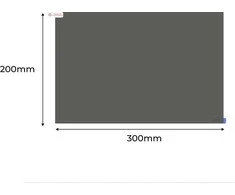 1 x poliarizacinės plėvelės PL 300x200mm 30x20cm K&amp;f Concept rinkinys + priedai / Kf31.074