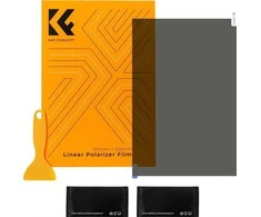 1 x poliarizacinės plėvelės PL 300x200mm 30x20cm K&amp;f Concept rinkinys + priedai / Kf31.074