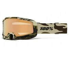 100percent SNOW - OKAN HiPER Camo Copper ML Mirror
