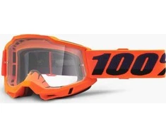 Orange Oranžinis 100% MAIŠELIS 2 Oranžinis Goggles (nuo fog iki skaidraus, LT 88% -92%)