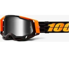 100% Google 100% RACECRAFT 2 COSTUME 2 (Sidabrinis veidrodinis ekspresas nuo fog, LT 25% + / -5% + nuo fog skaidrus langas, LT 88% -92% + 10 Zrike) (NAUJA)