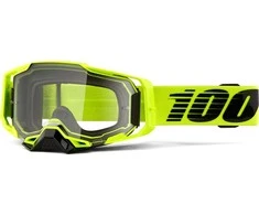 100 % Google 100 % ARMEGA Googgle Nuclear Citrus Clear Lens (Transparate Highway Antifun) (NAUJIENA)