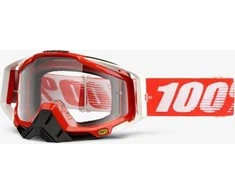 100% Google 100% RACECRAFT FRIE (Trans Highway Anti- Fog + 10 Zrywki) (NAUJA)