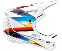100% Helm full face 100% ORLAIVIO COMPOSITE Helmet Knox Baltas v. L (59-60 cm) (NAUJA)