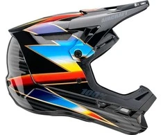 100% Helm full face 100% ORLAIVIŲ MAIŠELIS Šalmas Knox Juodas Roz. L (59-60 cm) (NAUJA)